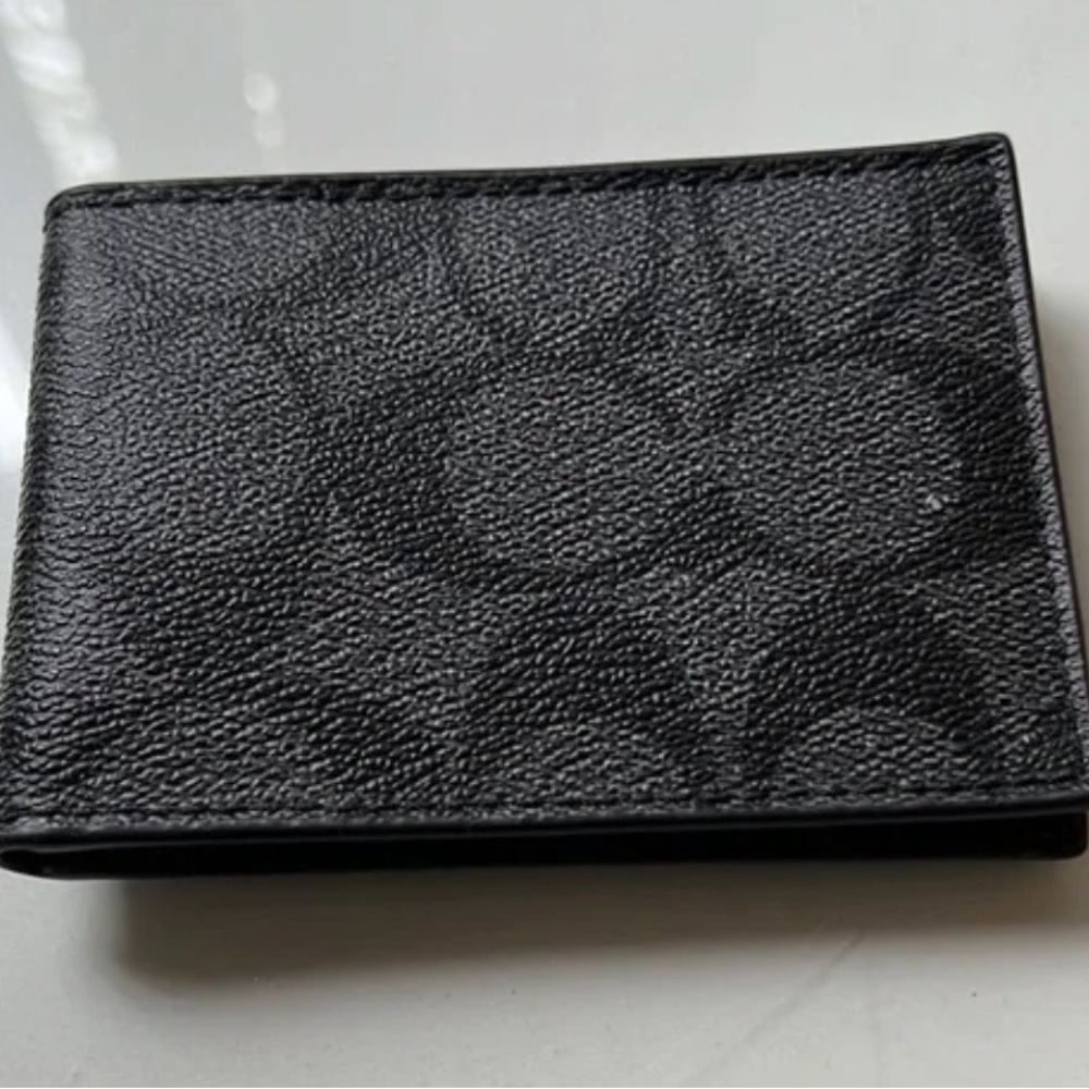 New. Coach Monogram Wallet